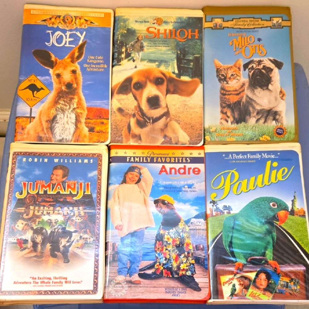 Family Movie VHS Collection